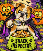 Spooky Snack Inspector blanket, full design