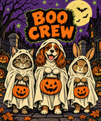 Boo Crew Buddies blanket, full design