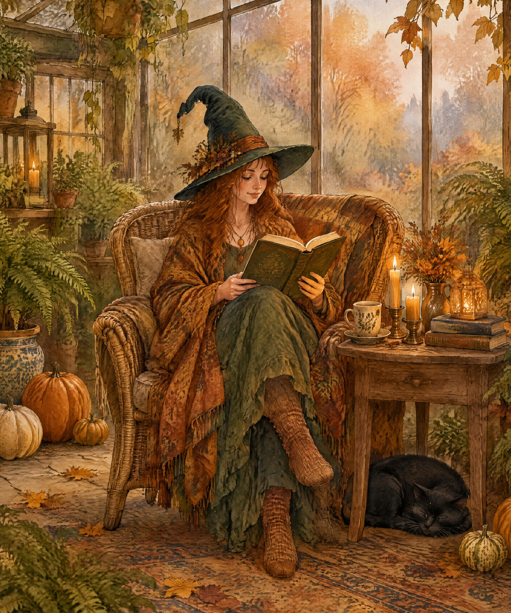 Greenhouse Reading Nook blanket, full design