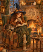 Fireside Ghost Stories blanket, full design