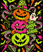 Pumpkin Lightning Riot blanket, full design