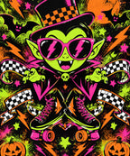Vampire Roller Blast blanket, full design