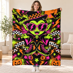 Vampire Roller Blast blanket, held open
