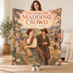 Far from the Madding Crowd blanket, held open