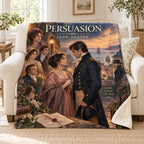 Persuasion blanket, on a sofa