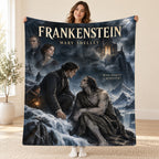Frankenstein blanket, held open