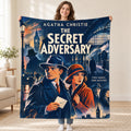 The Secret Adversary blanket, held open
