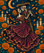 Moonlit Waltz blanket, full design