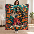 The Serenade blanket, held open