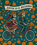 Bicycle for Two blanket, full design