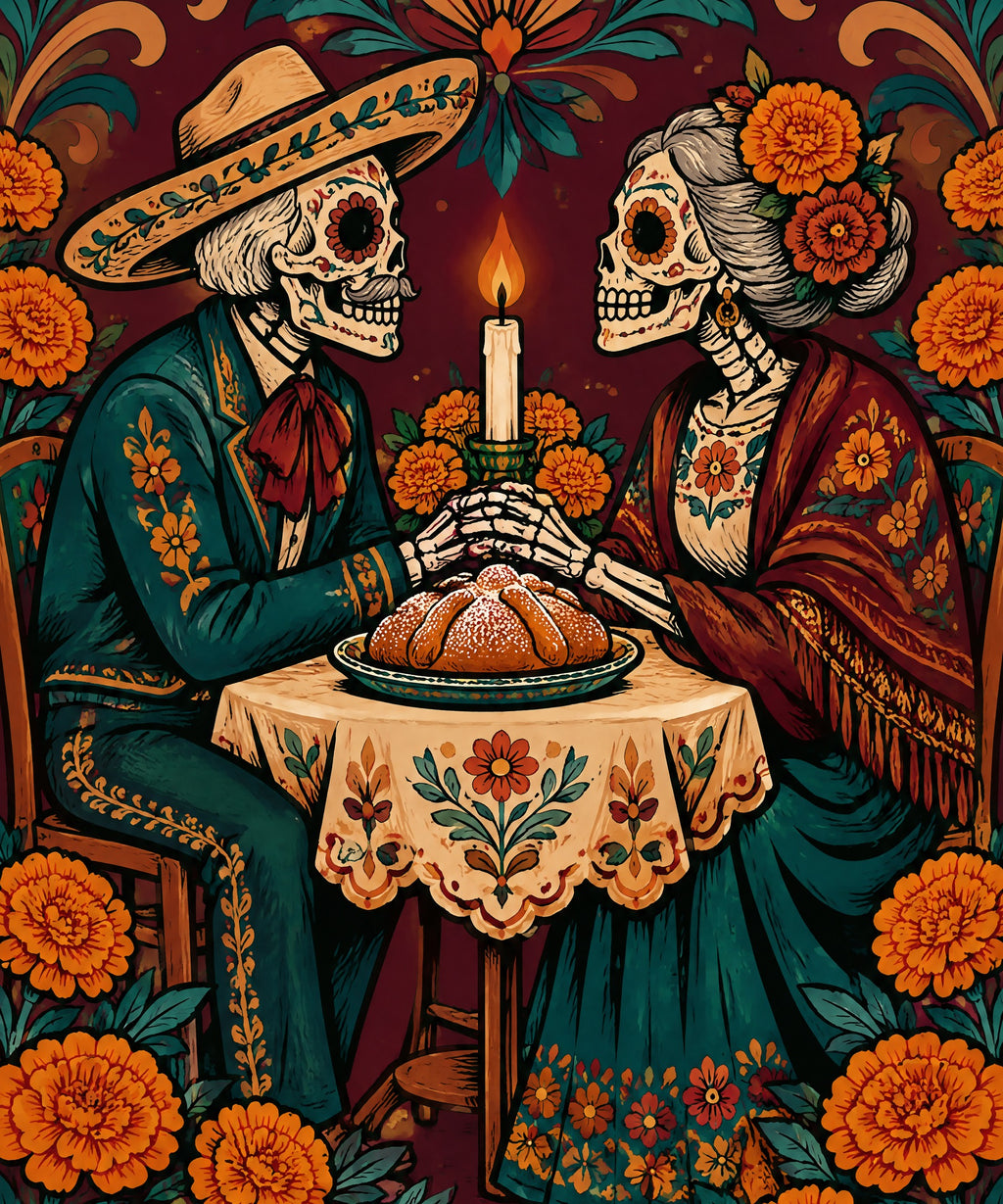 Anniversary Table blanket, full design