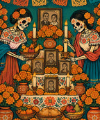 Setting the Ofrenda blanket, full design