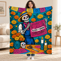 The Paper Artist blanket, held open