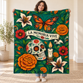 Wings of Memory blanket, held open