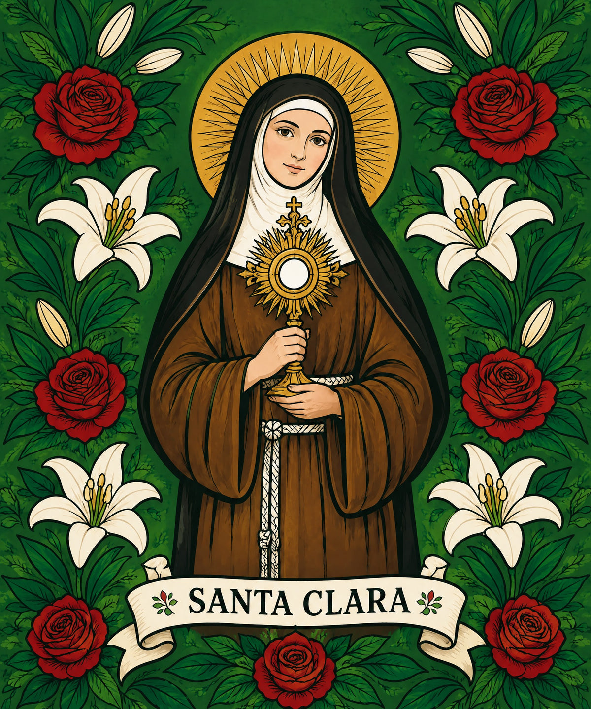 Santa Clara blanket, full design