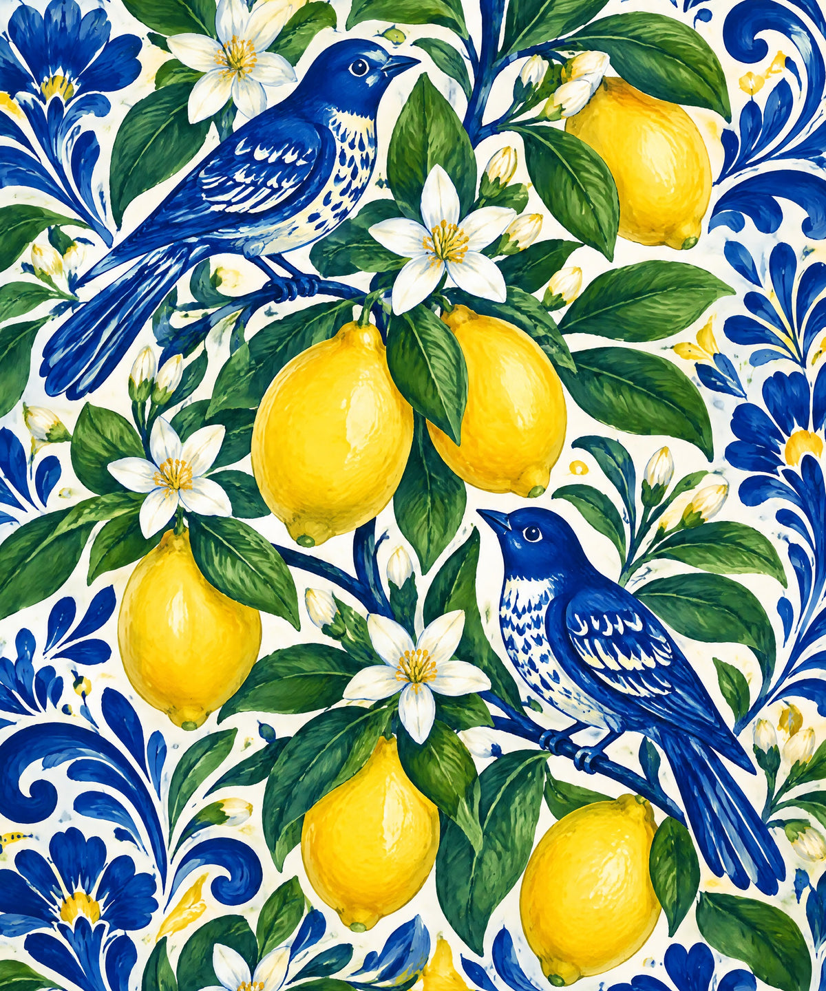 Limones del patio blanket, full design