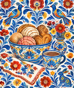 Mesa de la abuela blanket, full design