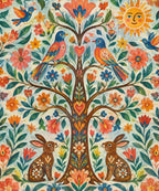Arbol de los deseos blanket, full design