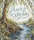 Planted by Streams blanket, full design
