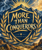 More Than Conquerors blanket, full design
