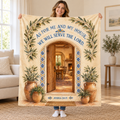 As for Me and My House blanket, held open