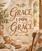 Grace upon Grace blanket, full design