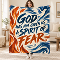 Spirit of Power blanket, held open