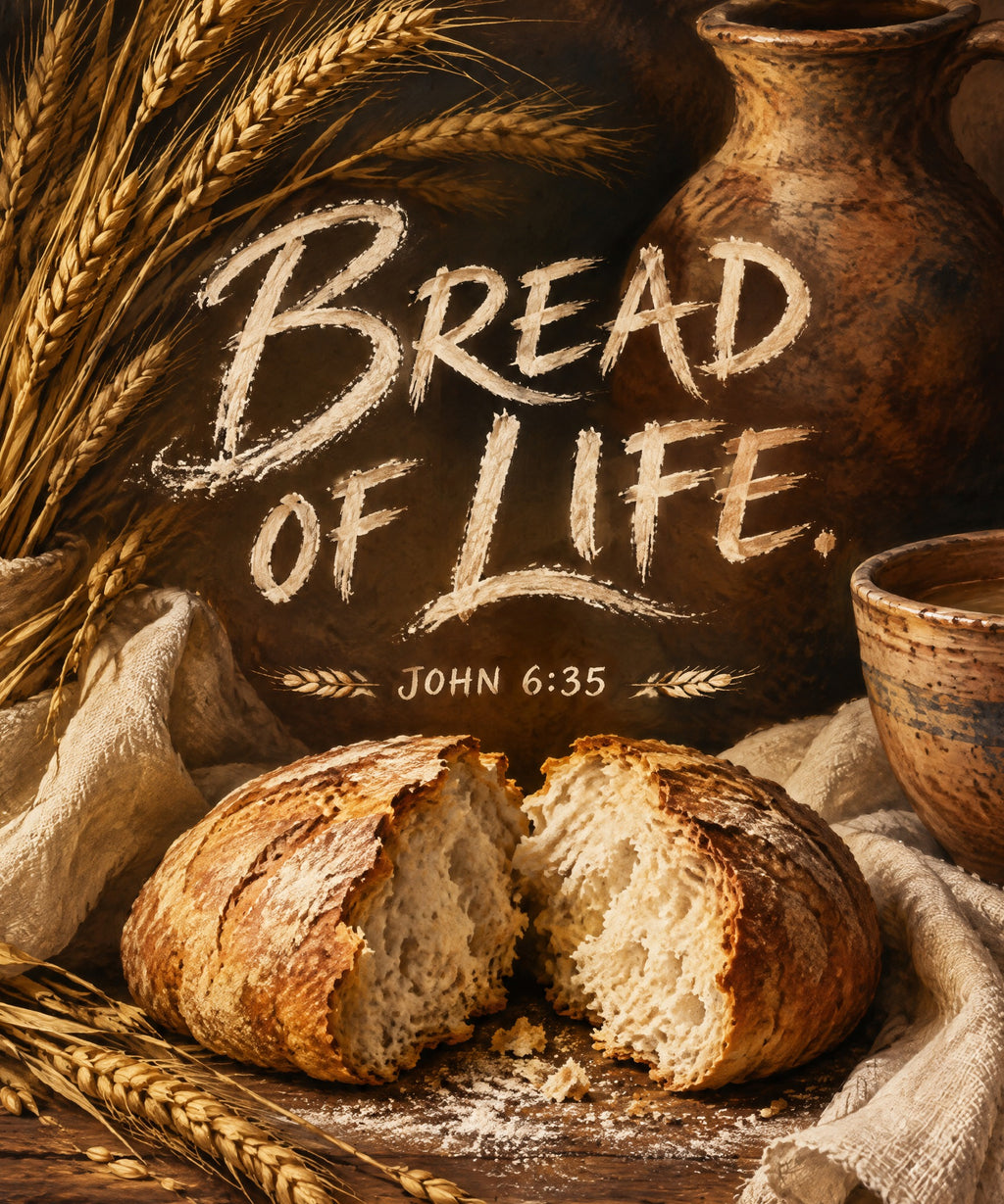Bread of Life blanket, full design
