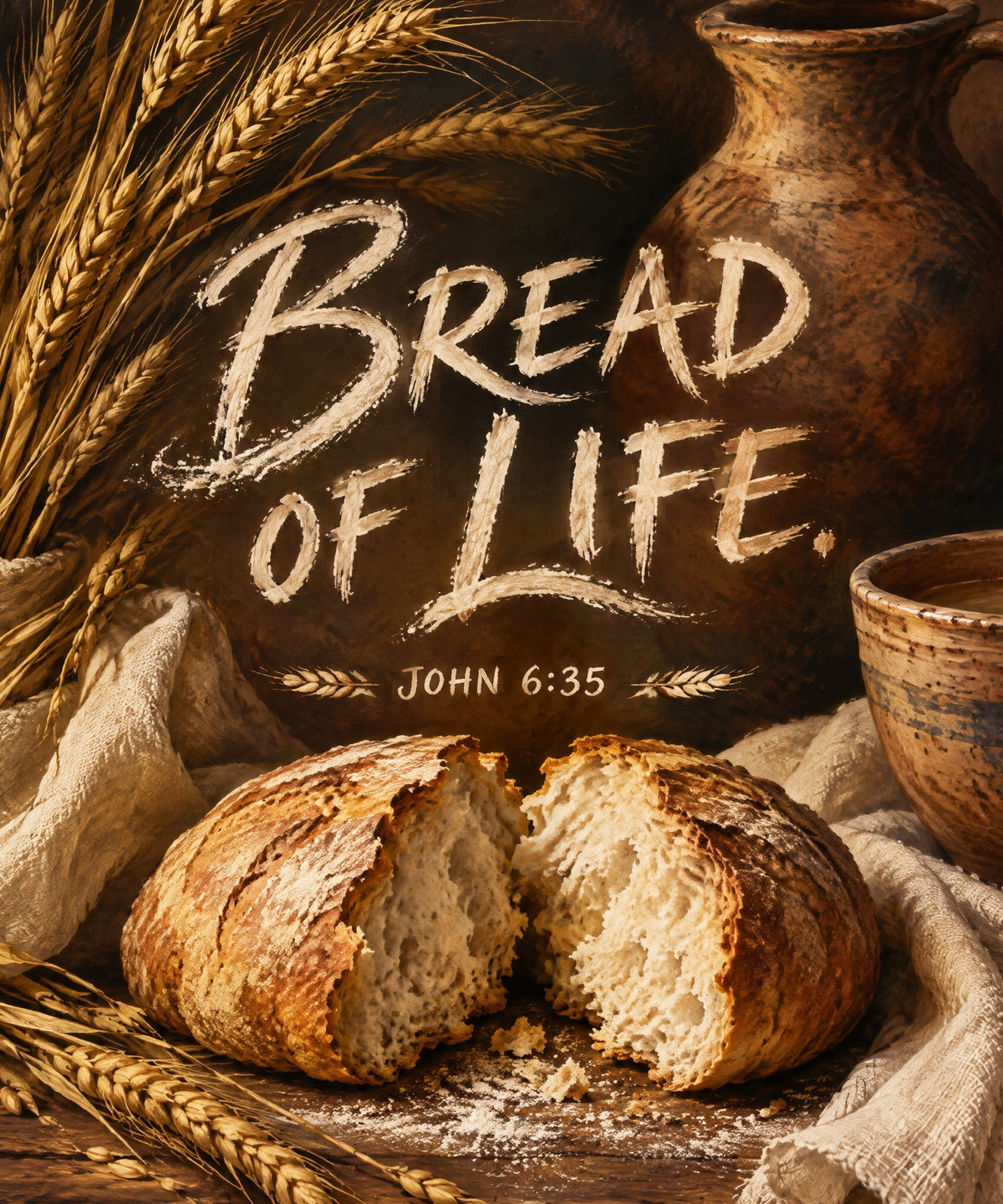 Bread of Life blanket, full design