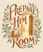 Prepare Him Room blanket, full design