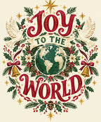 Joy to the World blanket, full design