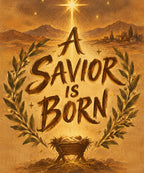 A Savior Is Born blanket, full design