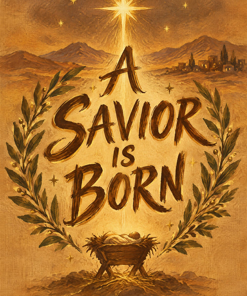 A Savior Is Born blanket, full design