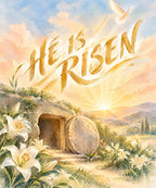 He Is Risen blanket, full design