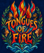 Tongues of Fire blanket, full design