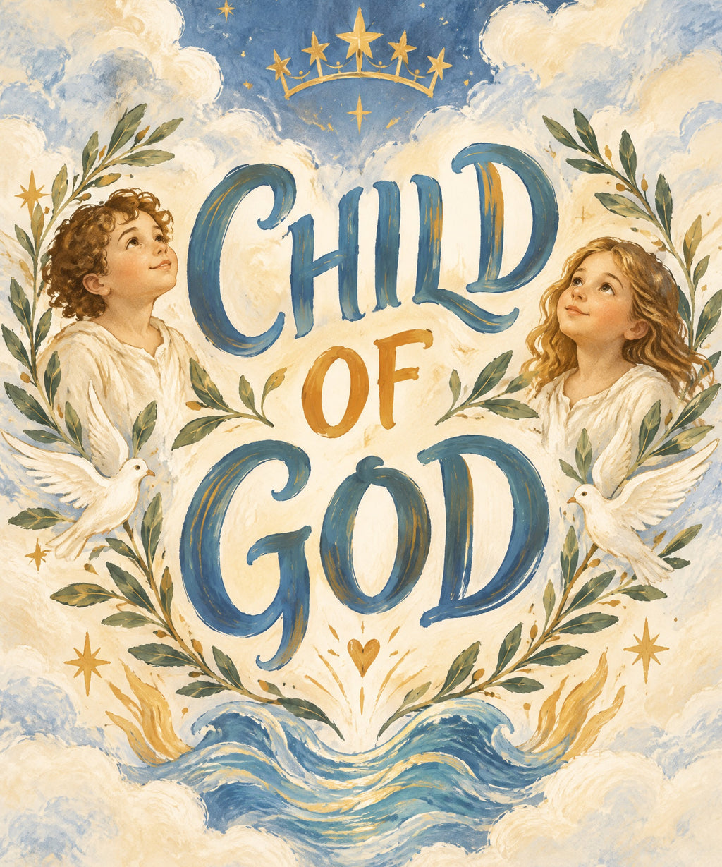 Child of God blanket, full design