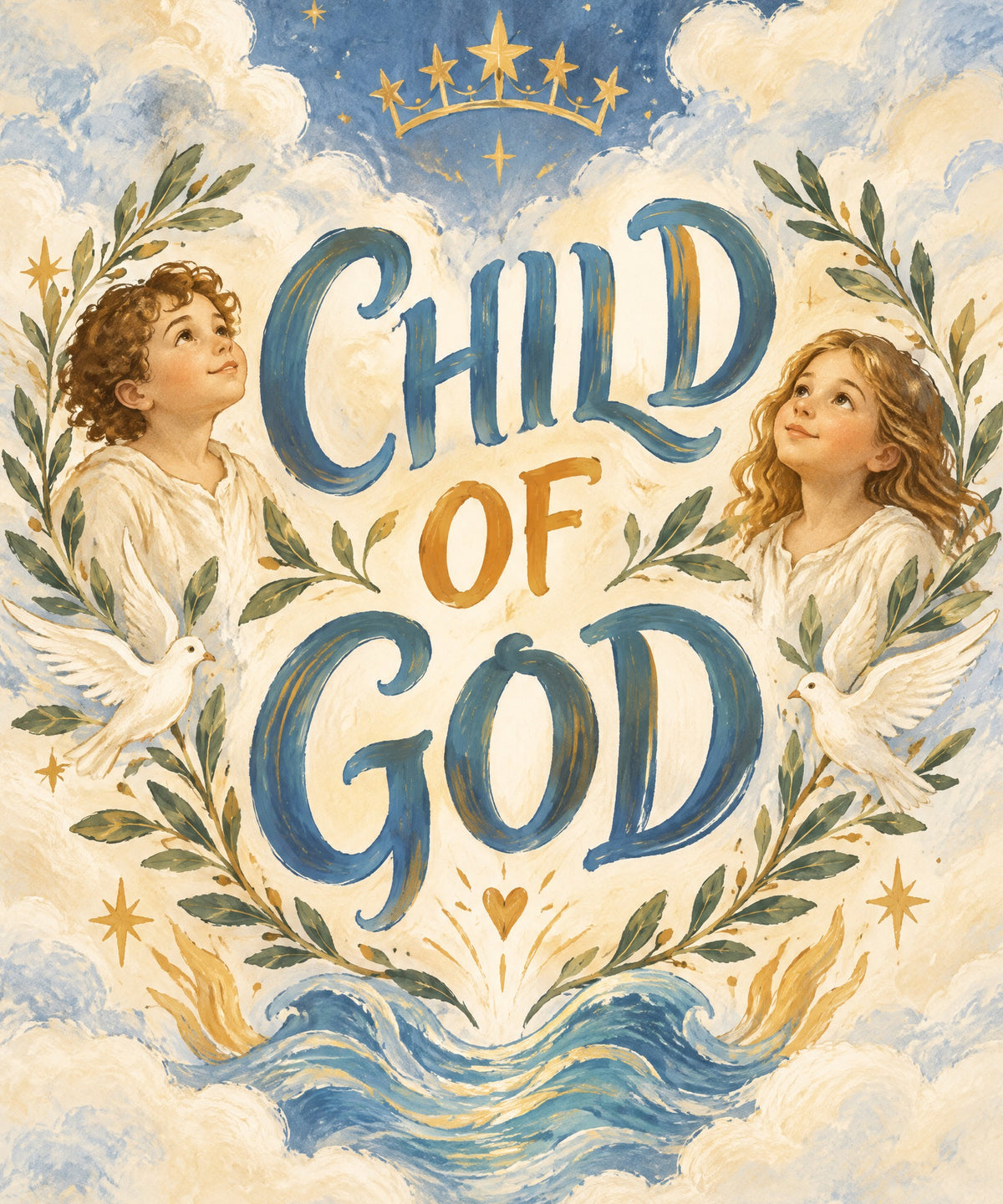 Child of God blanket, full design