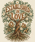 Established in Love blanket, full design