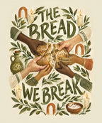 The Bread We Break blanket, full design