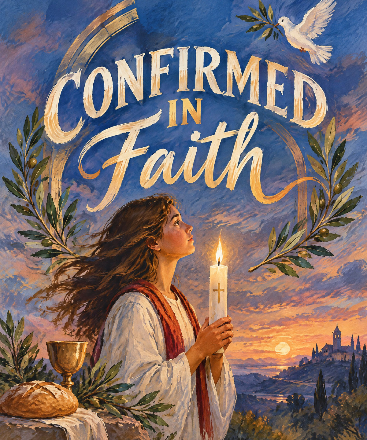Confirmed in Faith blanket, full design