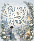 Blessed Are Those Who Mourn blanket, full design