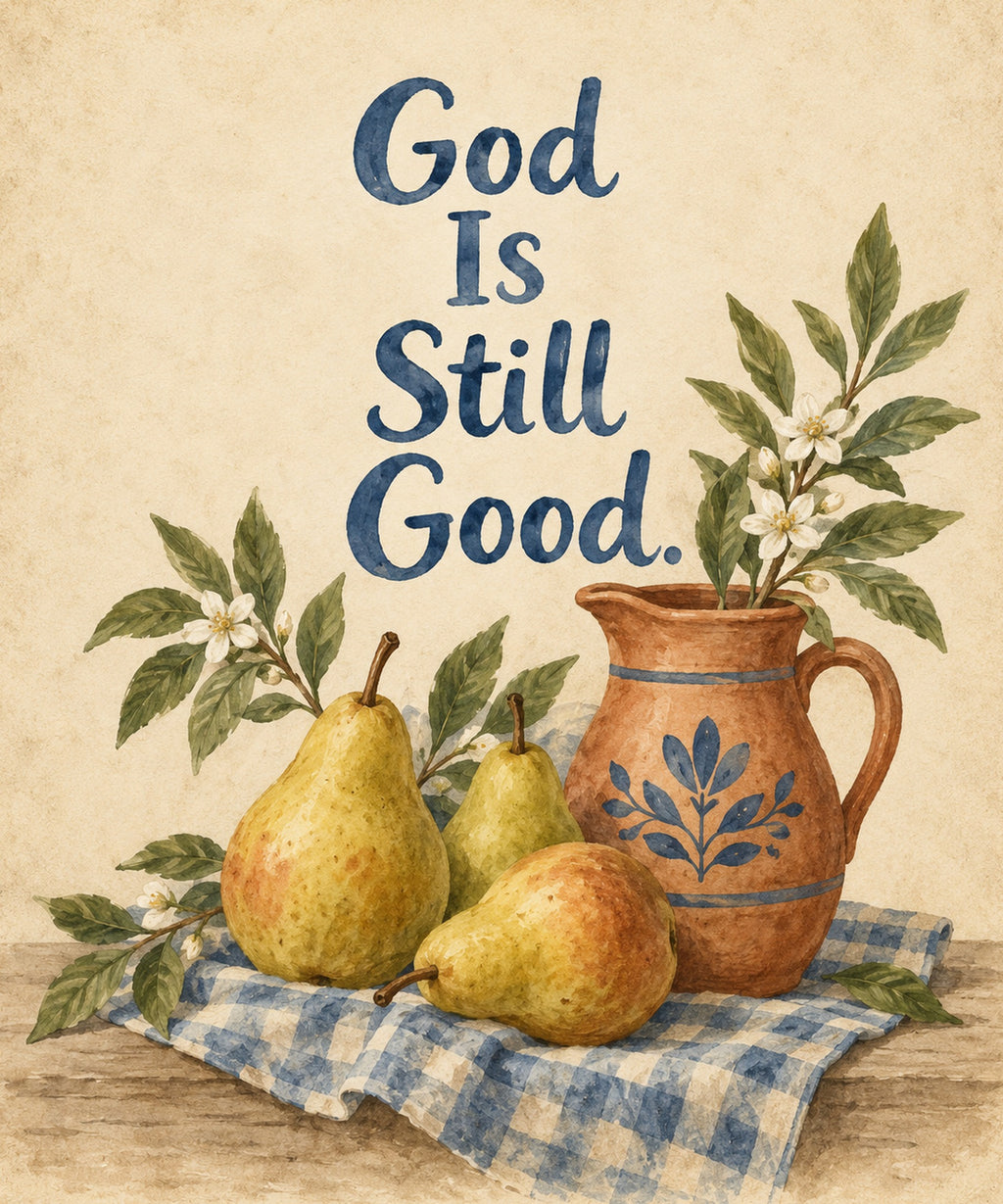 God Is Still Good blanket, full design