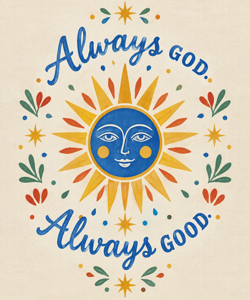 Always God. Always Good blanket, full design