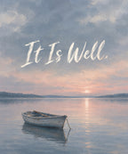 It Is Well blanket, full design