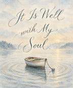 It Is Well with My Soul blanket, full design