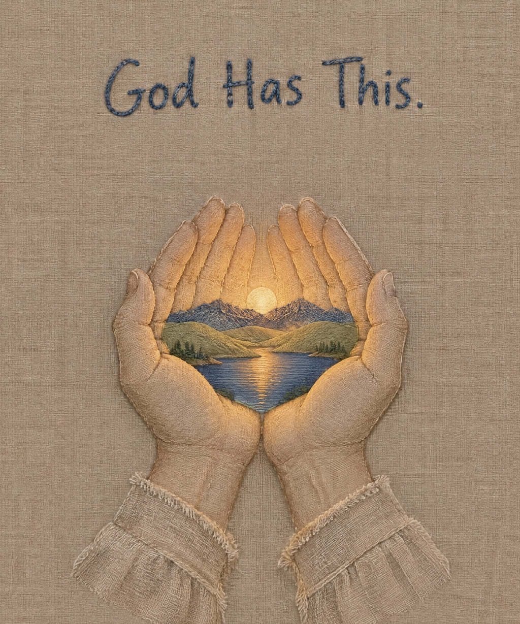 God Has This blanket, full design