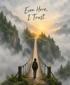 Even Here, I Trust blanket, full design