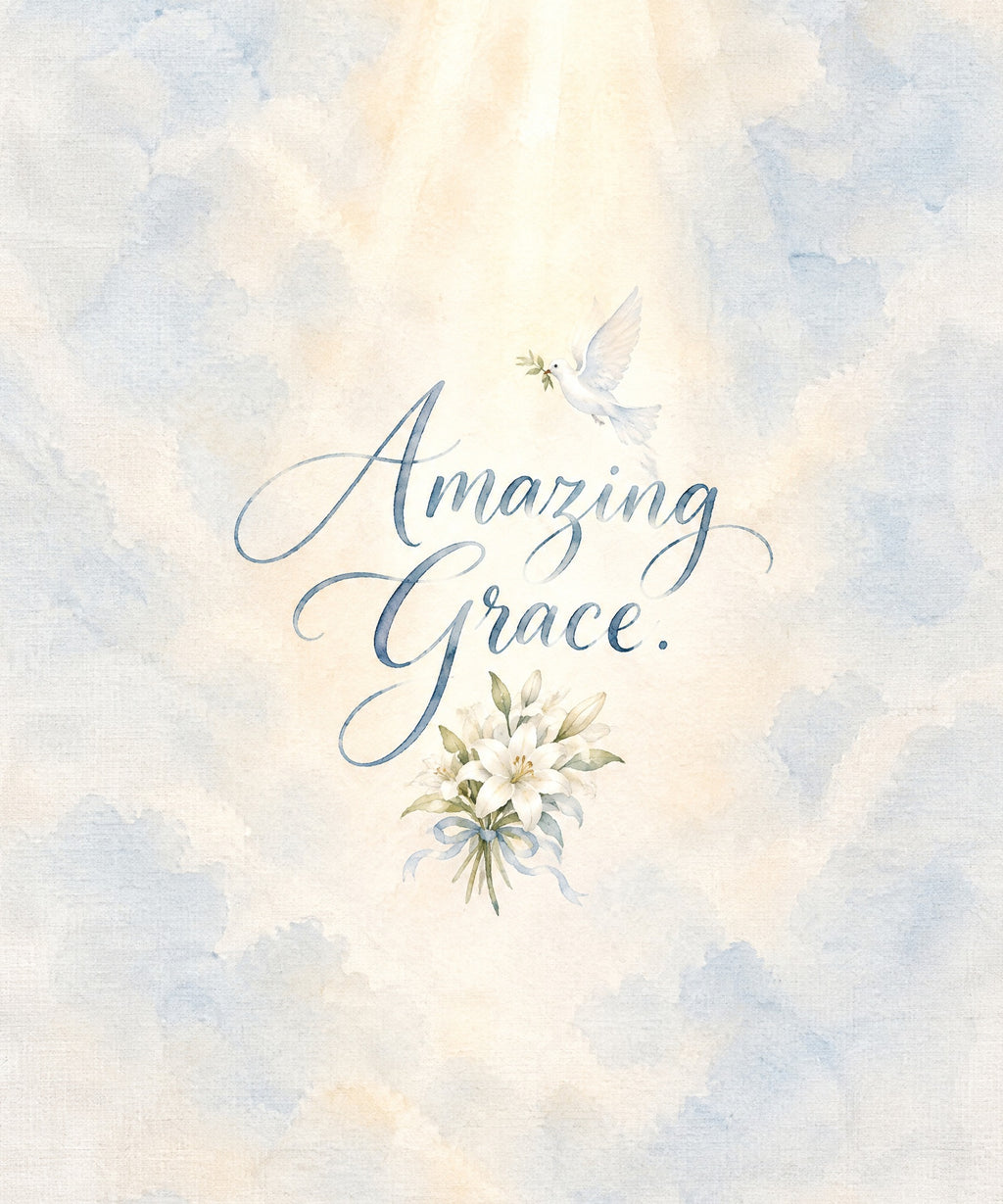 Amazing Grace blanket, full design