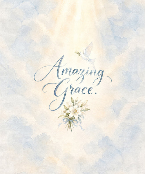 Amazing Grace blanket, full design