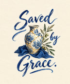 Saved by Grace blanket, full design